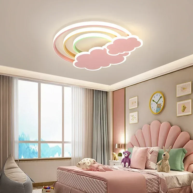 Baby Nursery Light Fixture - Lámpara de Techo LED Moderna Minimalista