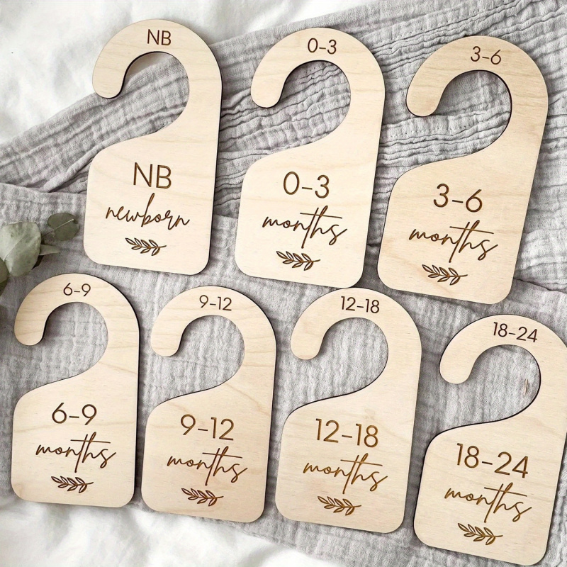 Baby Nursery Uniform - 7 divisores de armario para bebé