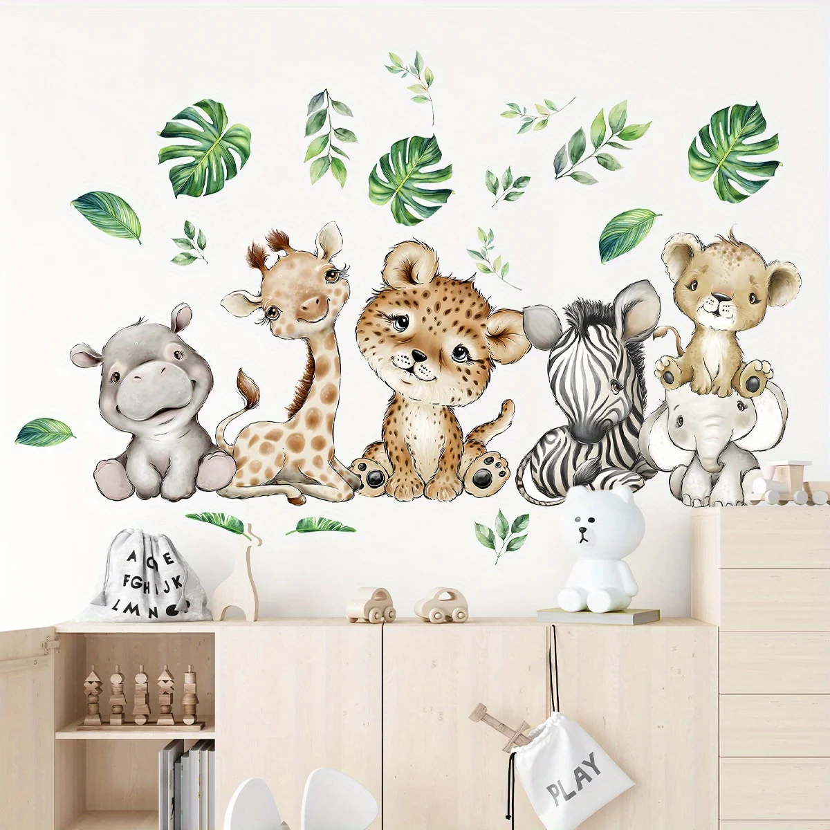 Baby Nursery Labels - 1 unidad de pegatinas de pared