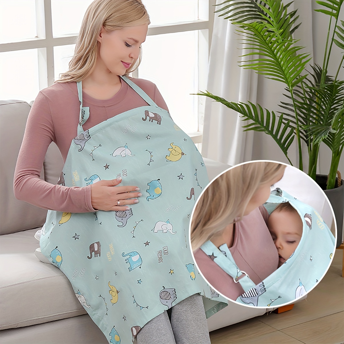 Baby Nursery Hospital - Bufanda de lactancia de maternidad, cochecito