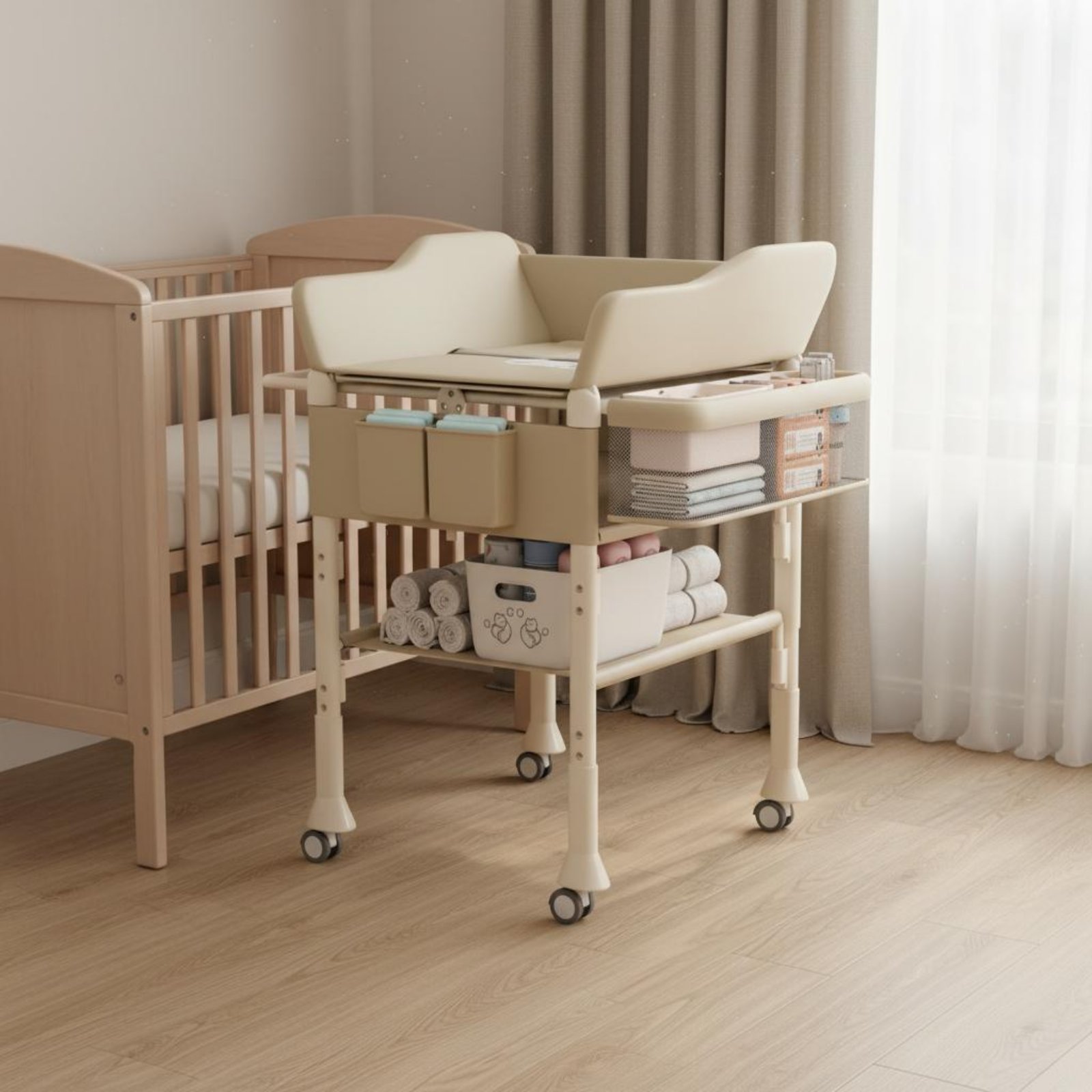 Baby Nursery Furniture - Mesa Cambiador de Bebé 2 en