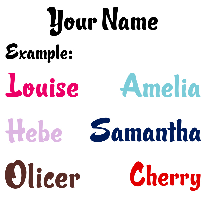 Baby Nursery Labels - Vinilo Adhesivo Personalizado con Nombre, Adhesivo