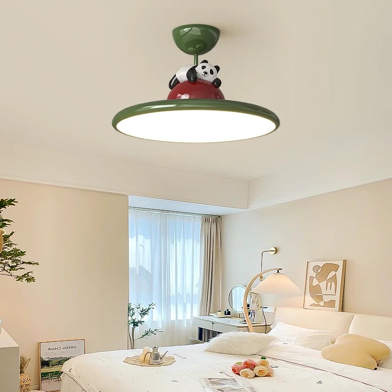 Baby Nursery Light Fixture - Luz de techo LED de Panda