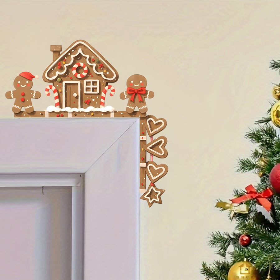Baby Nursery Furniture - Pegatina de pared navideña de casa