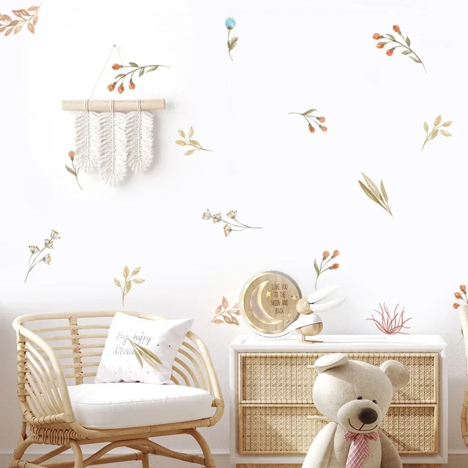 Baby Nursery Labels - Pegatina de pared de estilo bohemio,