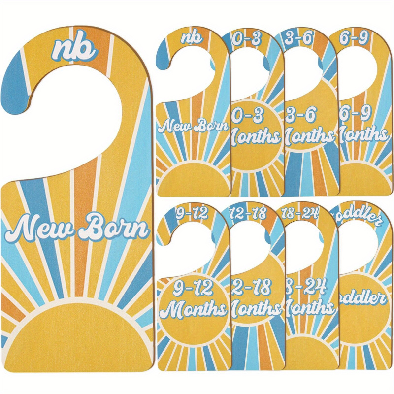 Closet Organizer Baby - Divisores de Armario para Bebés, 8