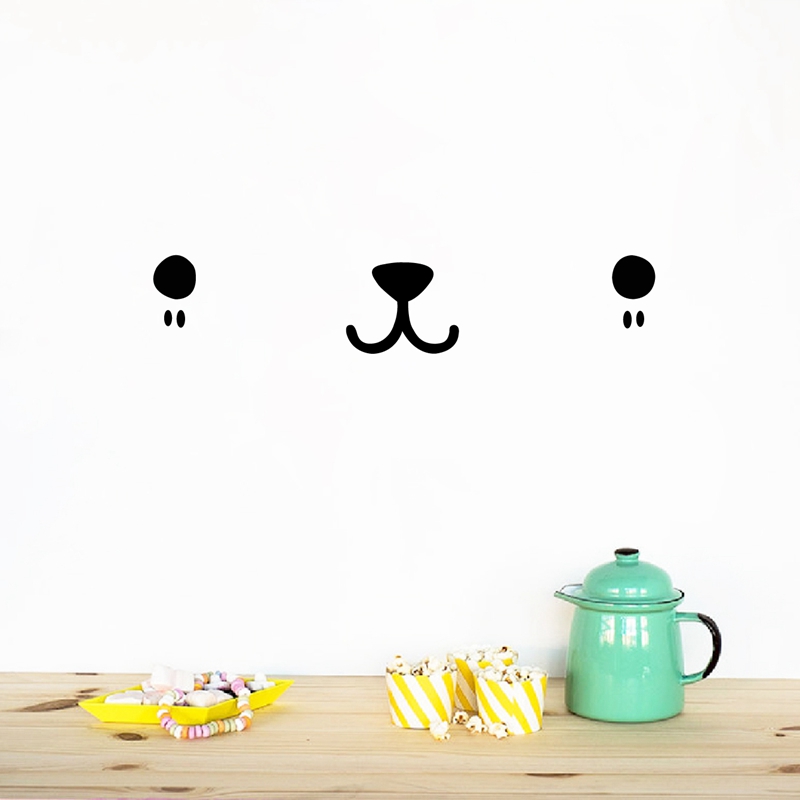 Baby Nursery Labels - Calcomanía de arte de pared de