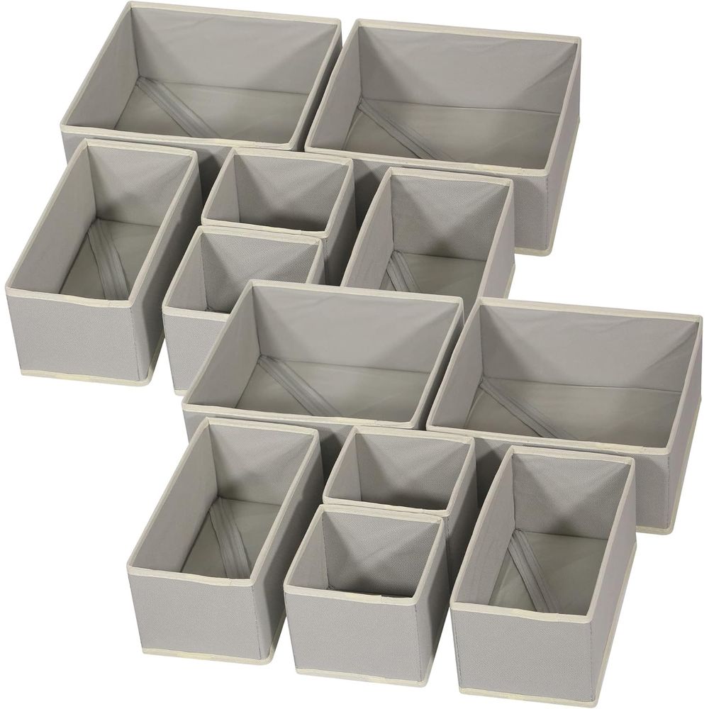 Closet Organizer Baby - Paquete de 12 Cajas de Almacenamiento