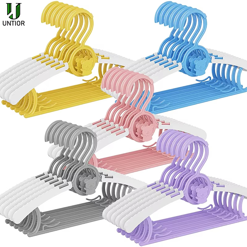 Closet Organizer Baby - Paquete de 10 perchas antideslizantes para