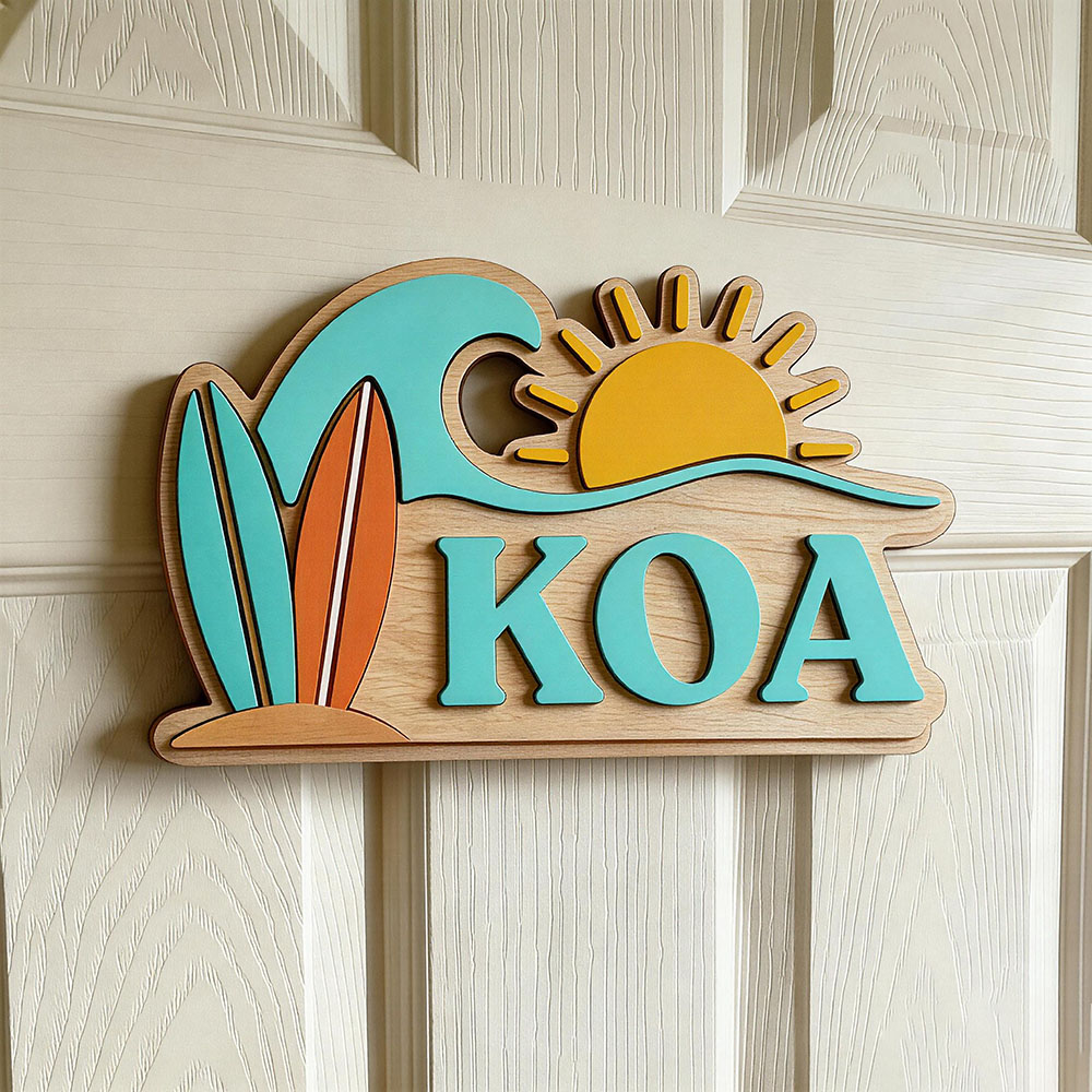Baby Nursery Baby - Letrero de puerta personalizado con nombre