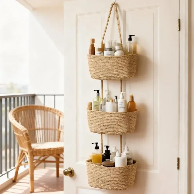 Cesta de almacenamiento colgan - Baby Nursery Hooks reseña y precio
