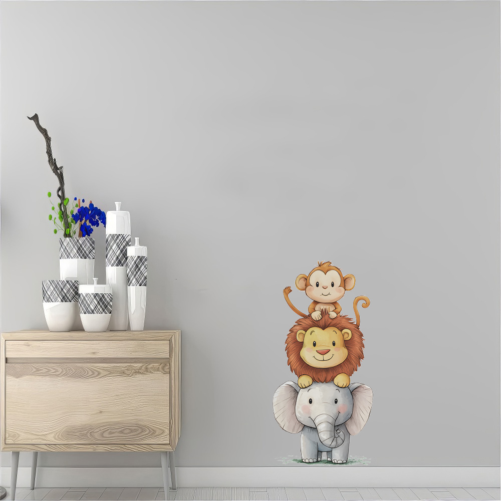 Adhesivos de Pared de Animales - Baby Nursery Elephant reseña y precio