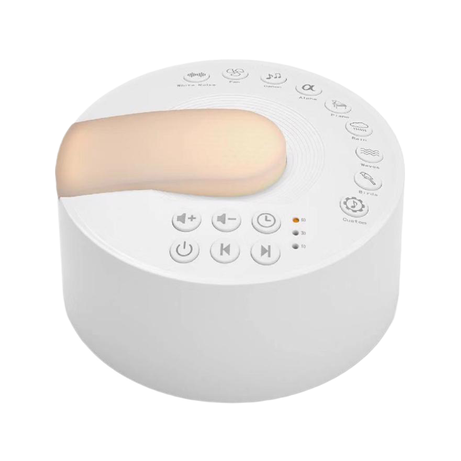 Máquina de ruido blanco recarg - Baby Sound Machine White reseña y precio