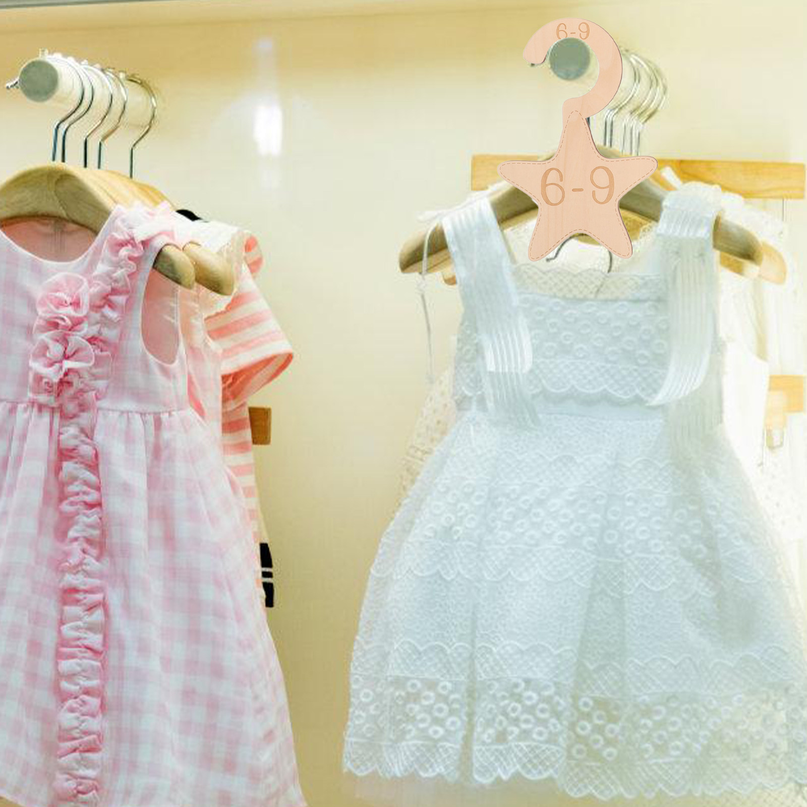 7 Divisores de Madera para Arm - Closet Organizer Baby reseña y precio
