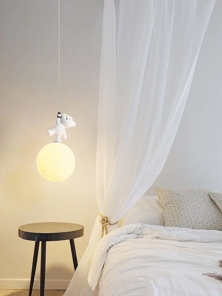 Lámpara de Oso de Dibujos Anim - Baby Nursery Light Fixture reseña y precio