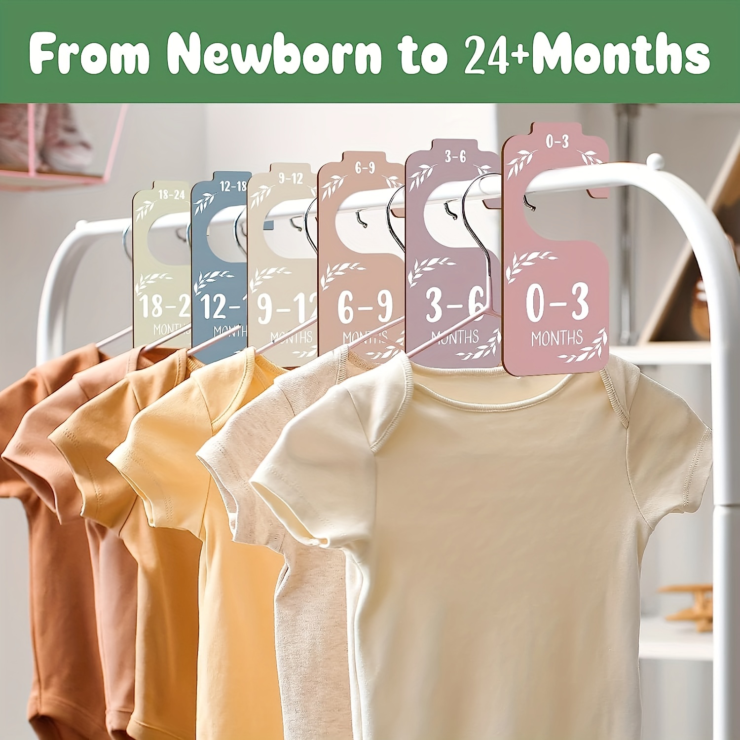 8 divisores de armario de bebé - Closet Organizer Baby reseña y precio