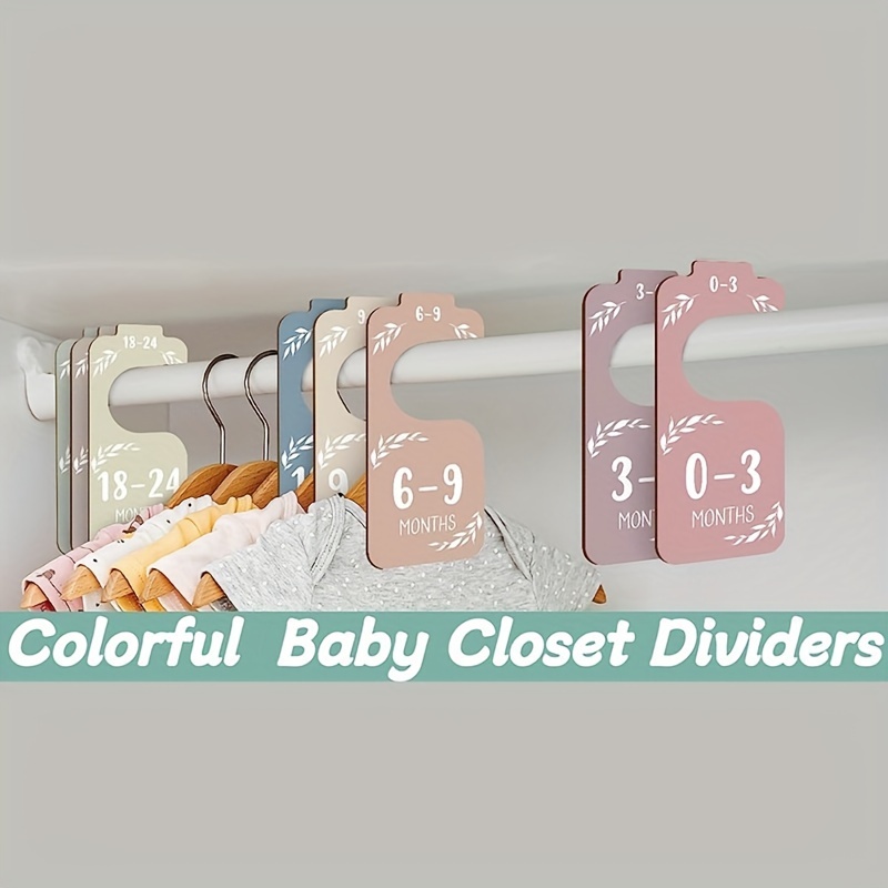 8 divisores de armario de bebé - Closet Organizer Baby reseña y precio