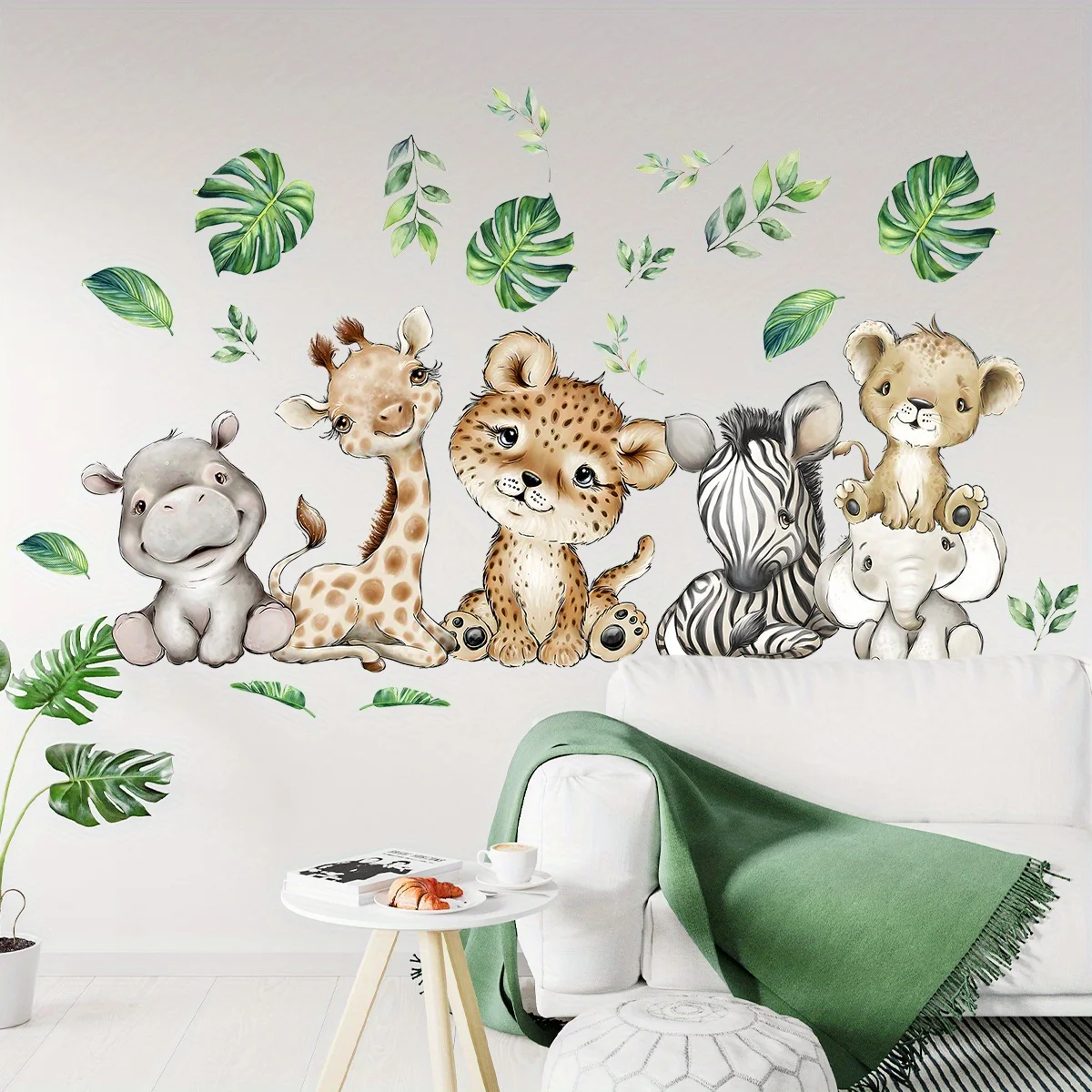 1 unidad de pegatinas de pared - Baby Nursery Labels reseña y precio