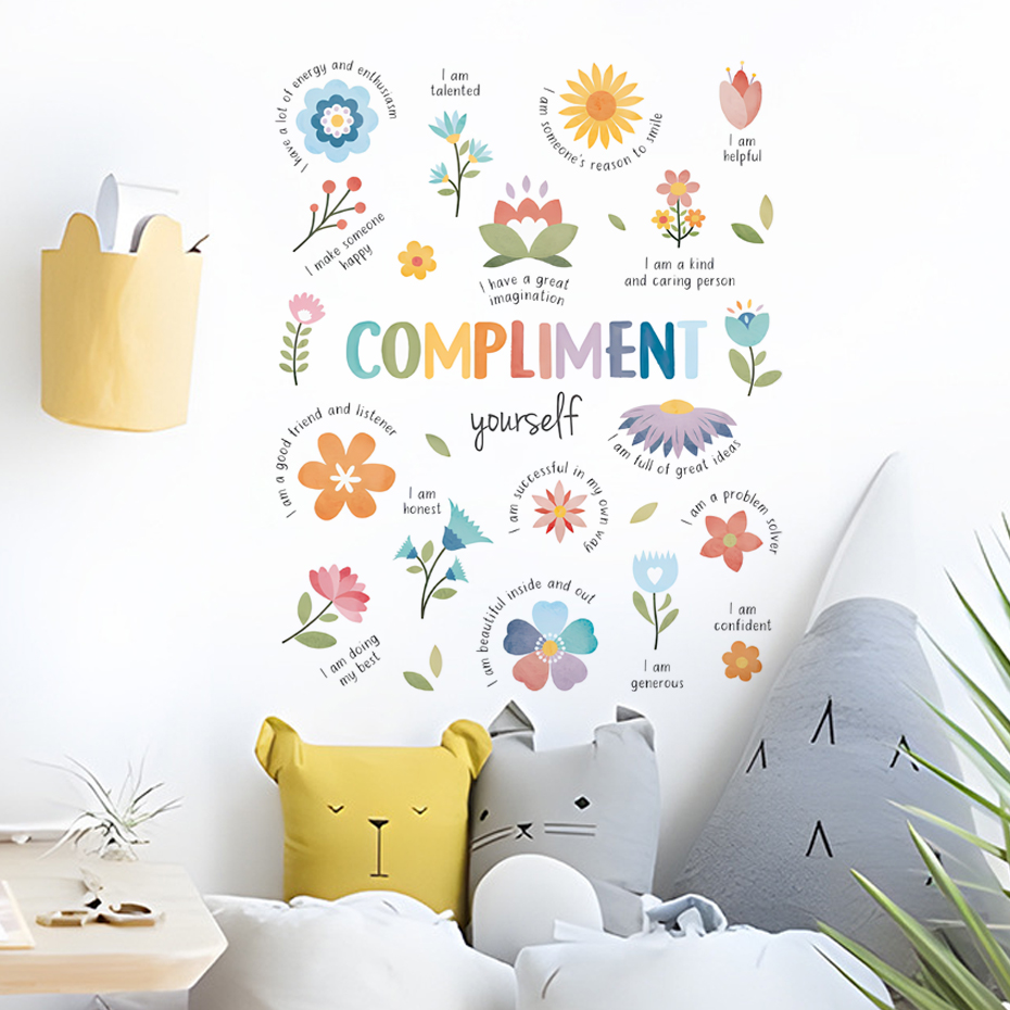 Pegatinas de pared con frases  - Baby Nursery Quotes reseña y precio