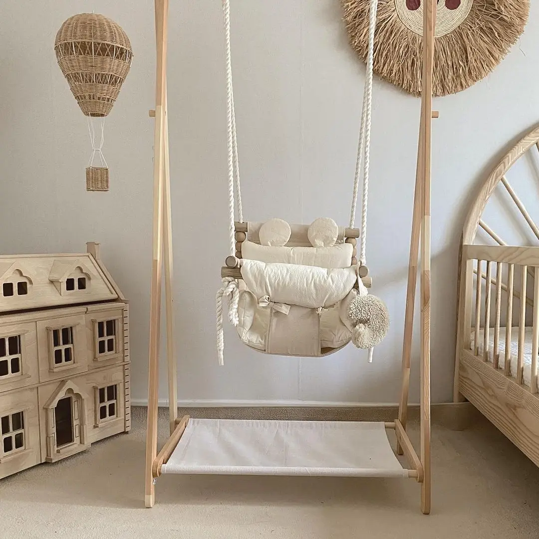 Columpio estilo Ins para bebé, - Baby Nursery Furniture reseña y precio