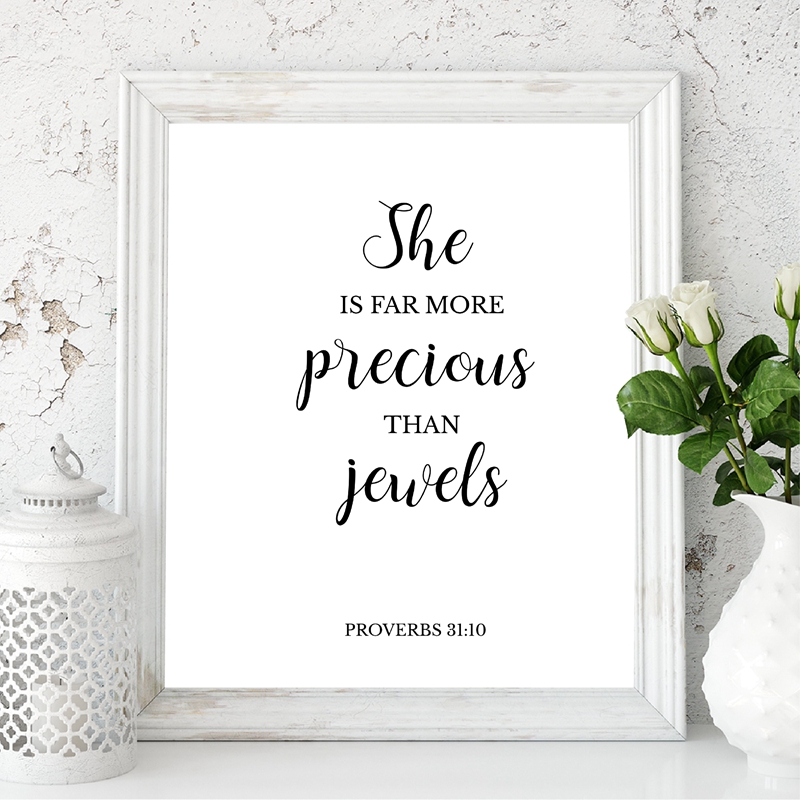 Arte de pared cristiano con ci - Baby Nursery Quotes reseña y precio