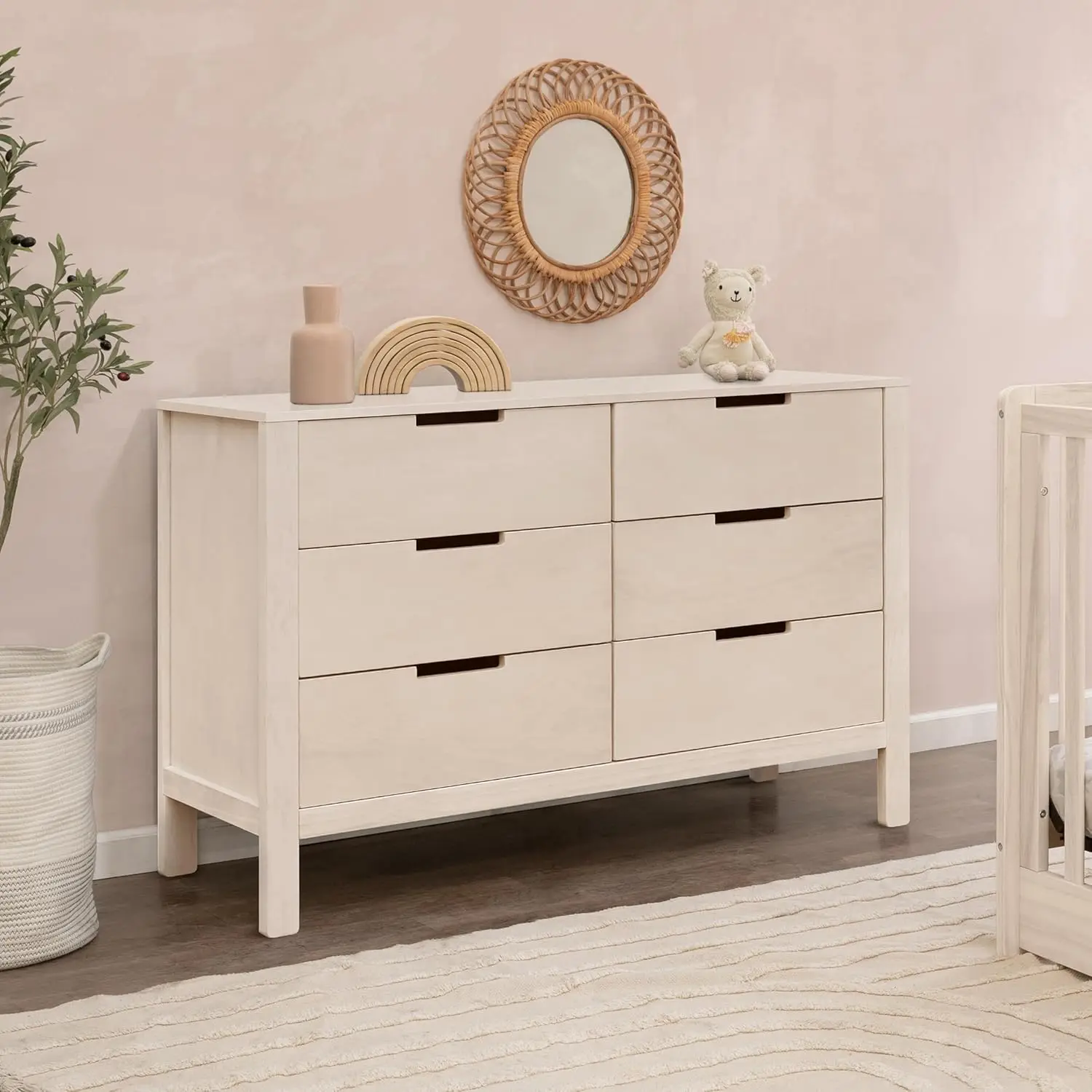 Cómoda doble para guardería, c - Baby Nursery Chest Of Drawers reseña y precio