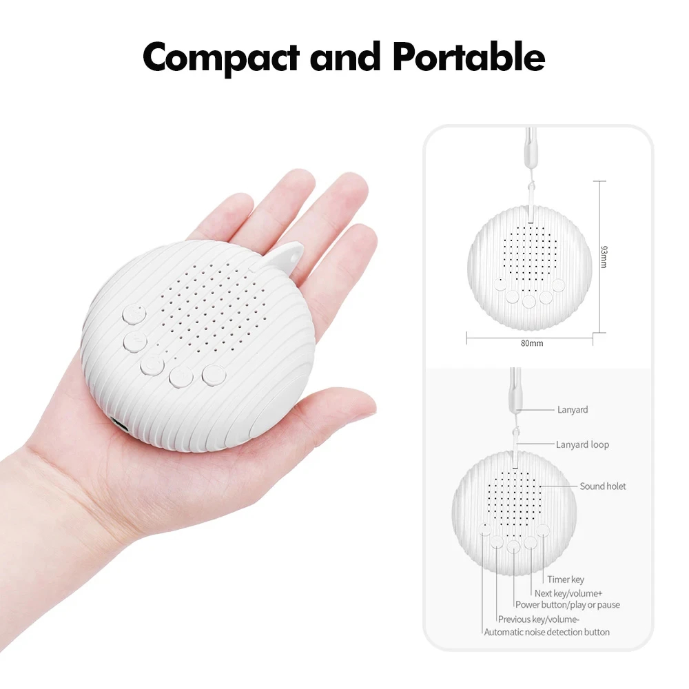 Nueva Máquina de Sonido Blanco - Baby Sound Machine White reseña y precio