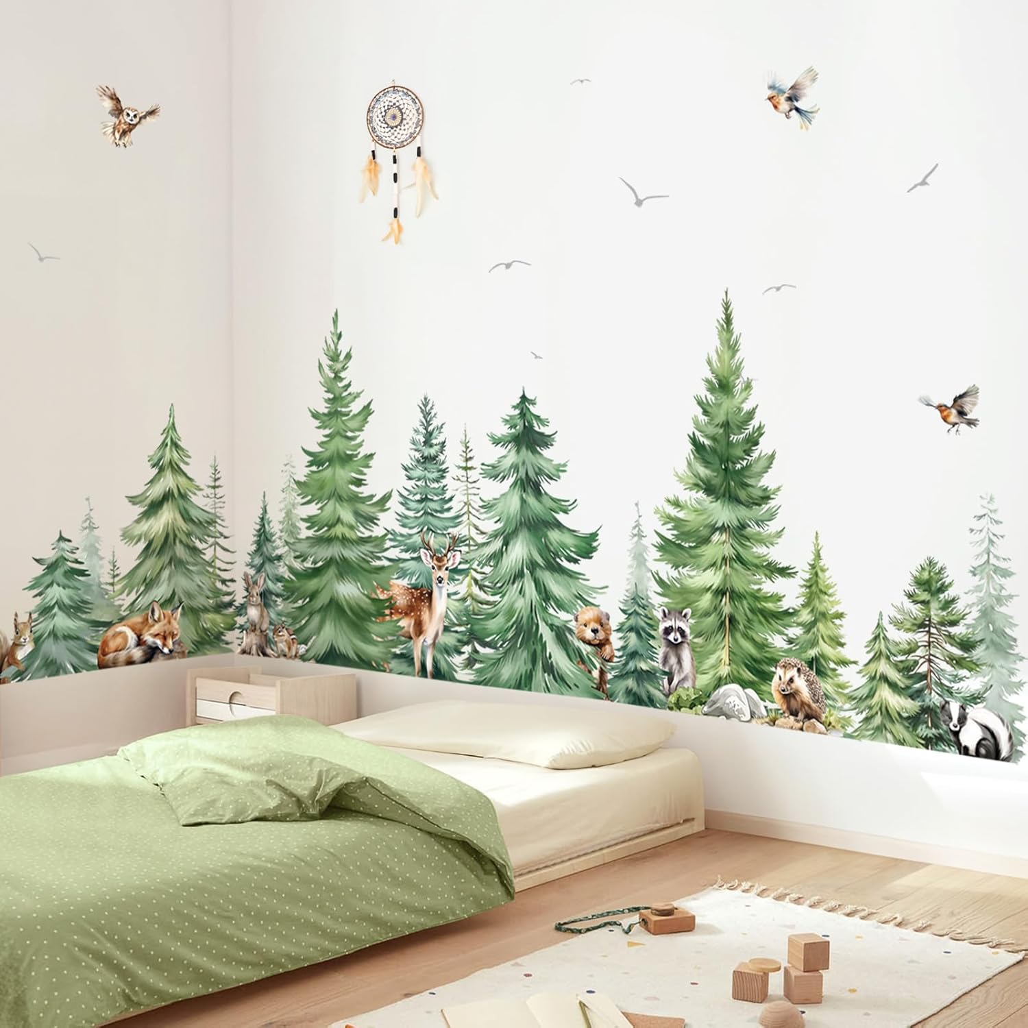 Pegatinas de pared de animales - Baby Nursery Labels reseña y precio