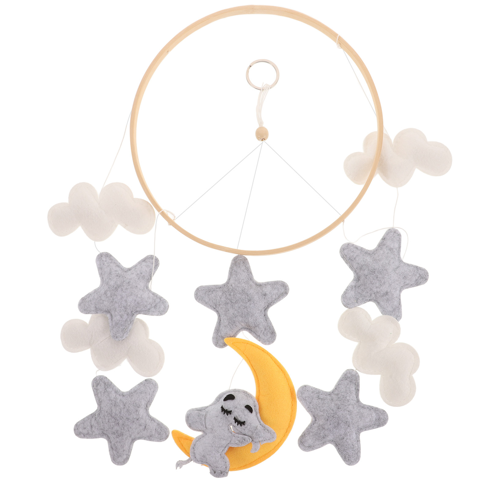 Móvil de Cuna de Fieltro con A - Baby Nursery Elephant reseña y precio