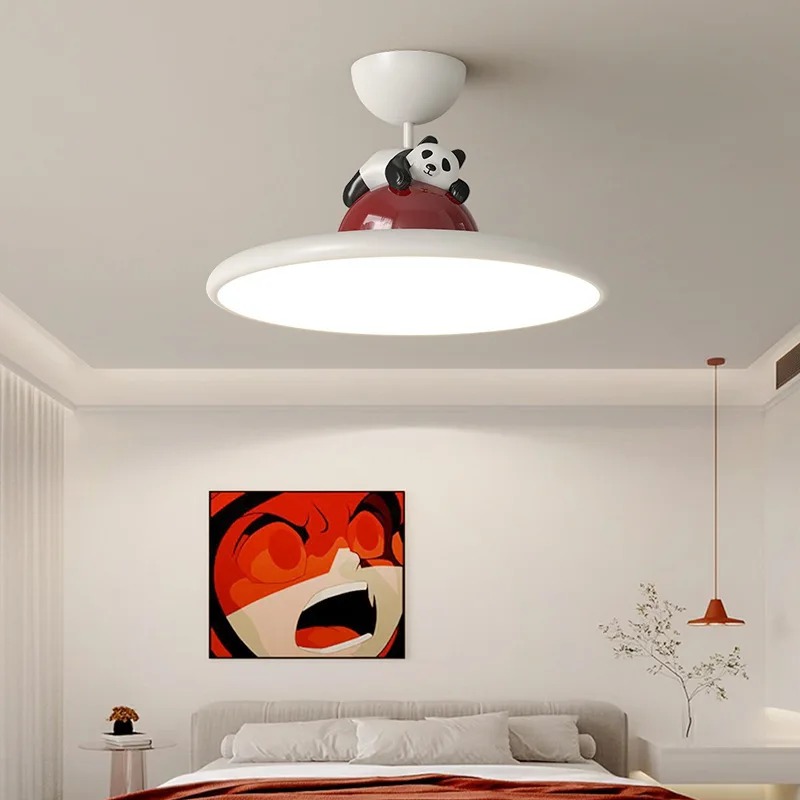 Luz de techo LED de Panda esti - Baby Nursery Light Fixture reseña y precio