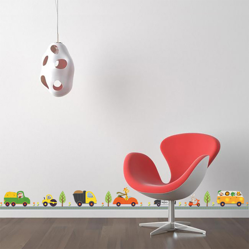 Pegatinas de pared de animales - Baby Nursery Labels reseña y precio