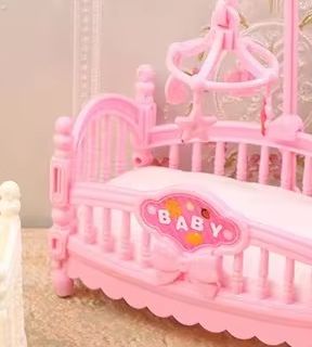 1:12 casa de muñecas en miniat - Baby Nursery Furniture reseña y precio