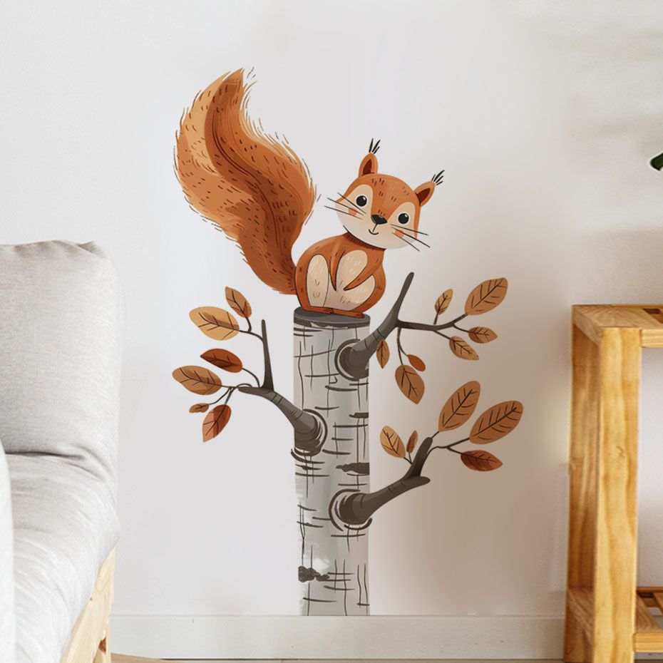 Pegatinas de pared de animales - Baby Nursery Furniture reseña y precio