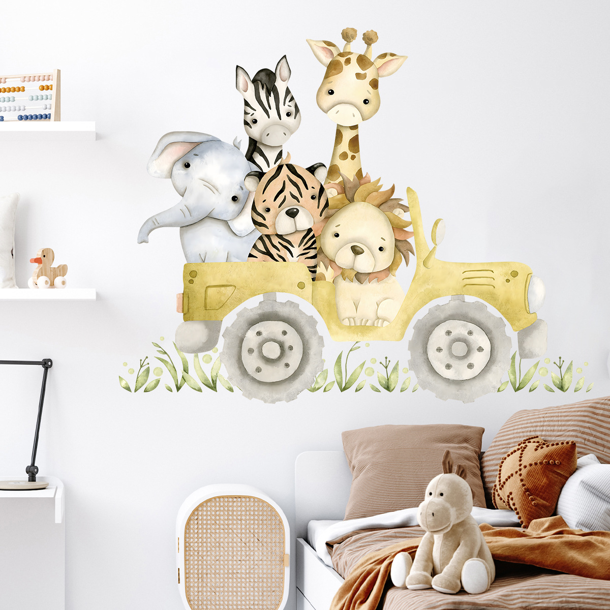 Lindos animales conducir Jeep  - Baby Nursery Elephant reseña y precio