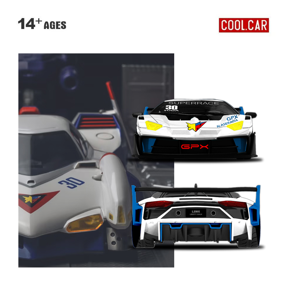 Cool Car 1:64 GTEVO Superrace, - Baby Nursery Gifts reseña y precio