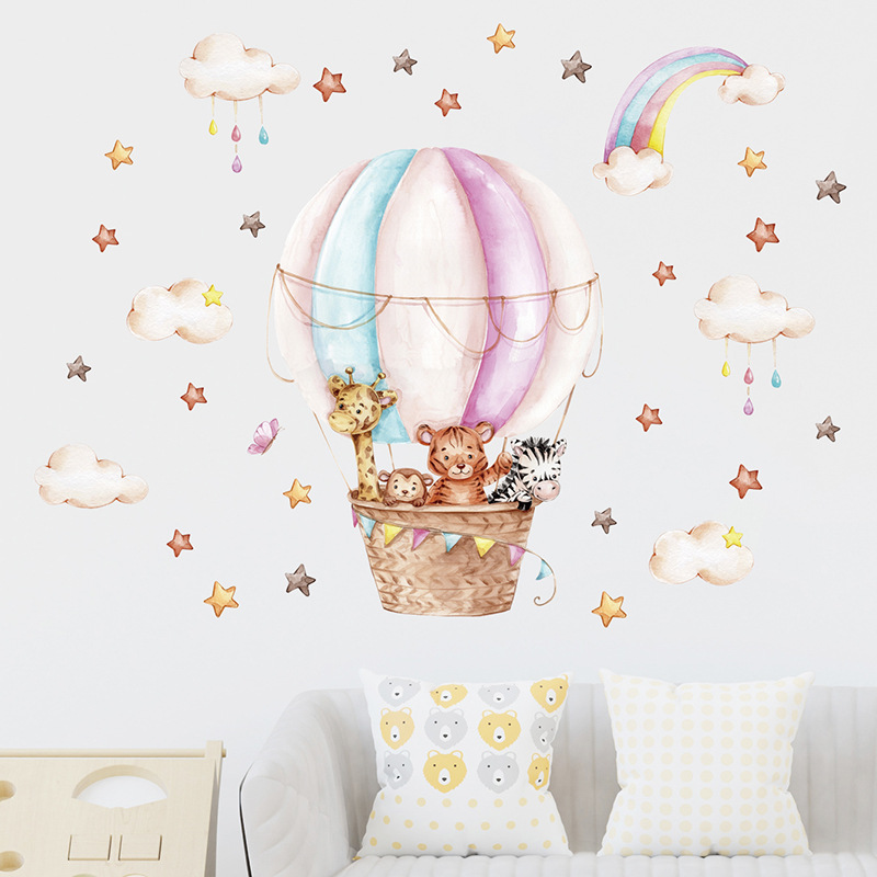 Calcomanías de Pared de Globos - Baby Nursery Vinyl Wall Stickers reseña y precio