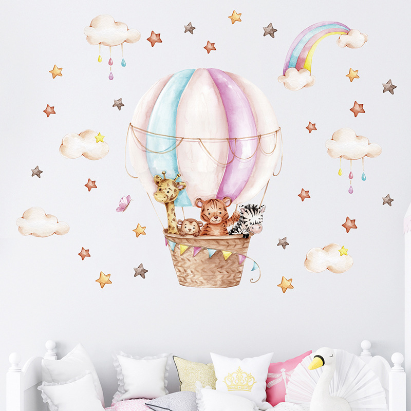 Calcomanías de Pared de Globos - Baby Nursery Vinyl Wall Stickers reseña y precio