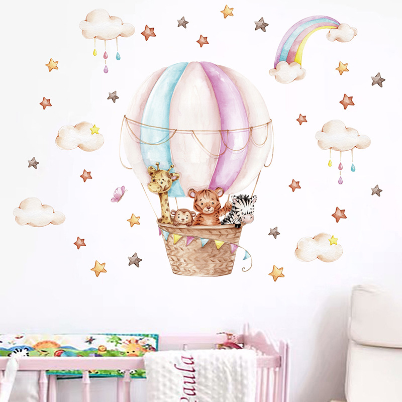 Calcomanías de Pared de Globos - Baby Nursery Vinyl Wall Stickers reseña y precio