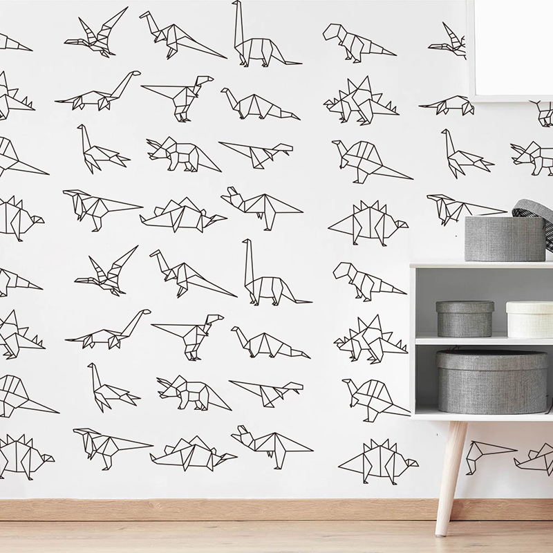 Lindo Origami dinosaurios Anim - Baby Zoo Nursery reseña y precio