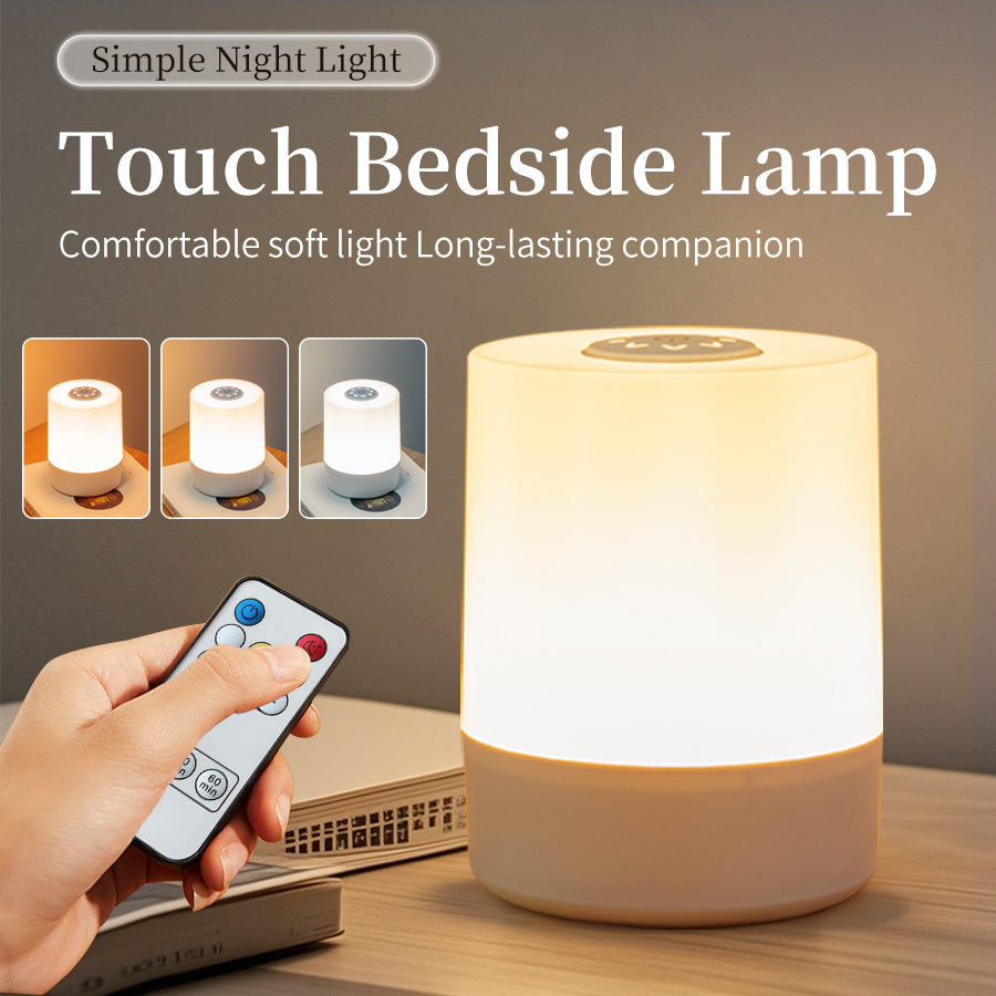 Luz Led nocturna recargable co - Baby Nursery Table Lamp reseña y precio
