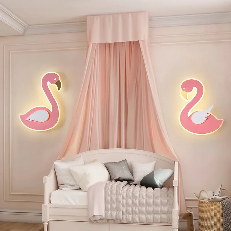 Lámpara de pared LED Flamingo, - Baby Nursery Light Fixture reseña y precio