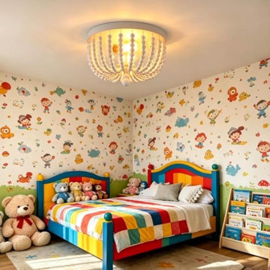 Lámparas de Techo Empotradas,  - Baby Nursery Light Fixture reseña y precio