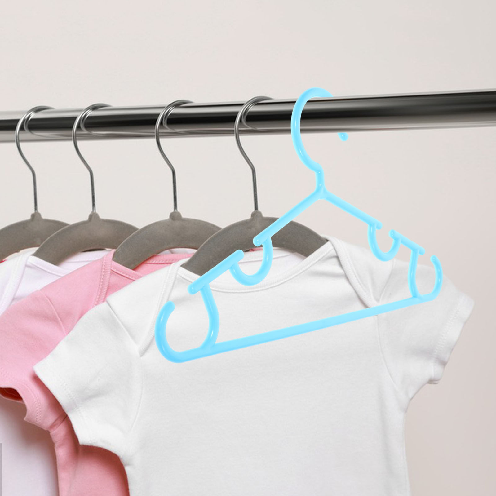10 Perchas Resistentes Antides - Closet Organizer Baby reseña y precio
