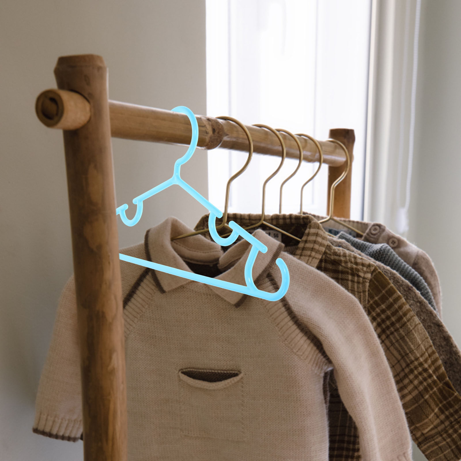 10 Perchas Resistentes Antides - Closet Organizer Baby reseña y precio