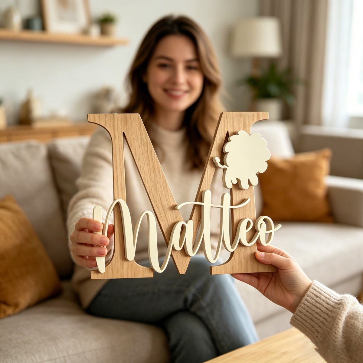 1 Pieza de Placa de Madera Per - Baby Nursery Baby reseña y precio