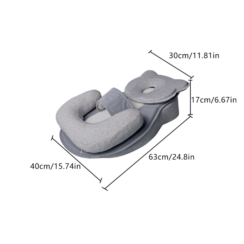 Almohadilla para dormir inclin - Baby Nursery Hospital reseña y precio