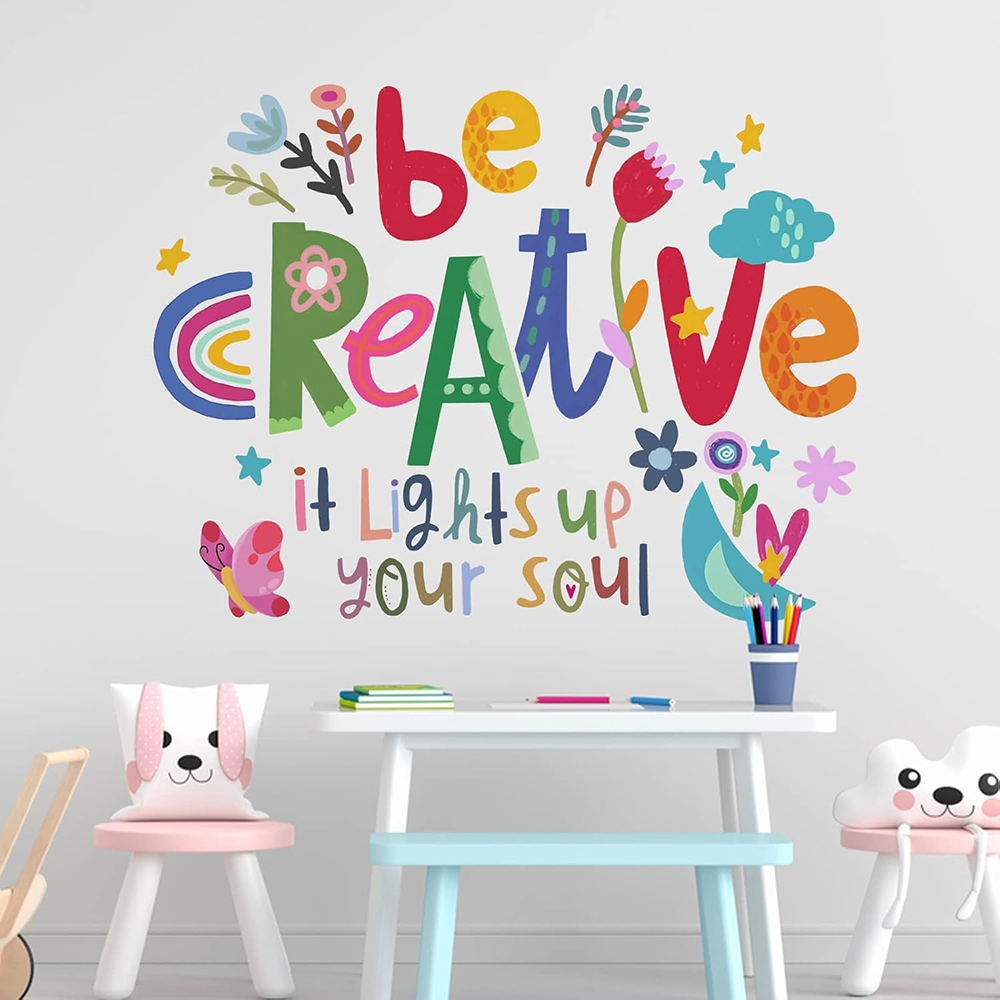 Be Creative-pegatinas de pared - Baby Nursery Quotes reseña y precio