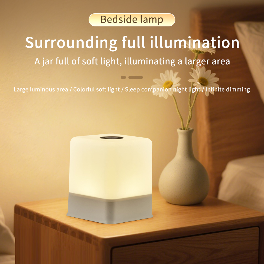Lámpara Nocturna Táctil LED Re - Baby Nursery Table Lamp reseña y precio