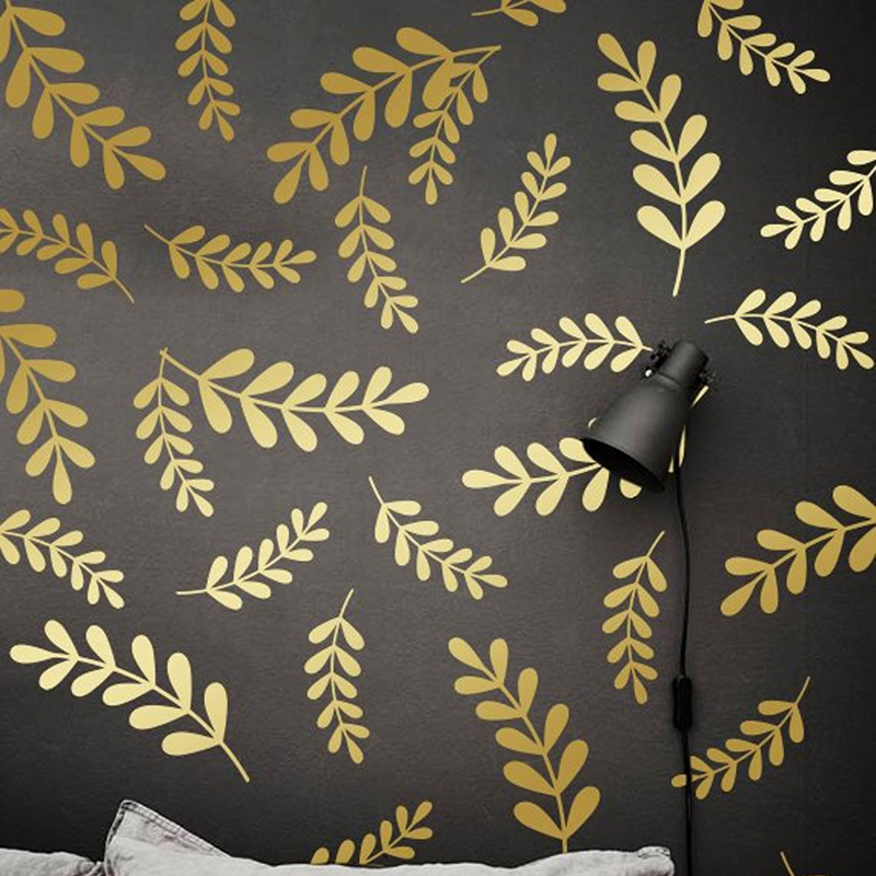 Pegatina de pared Floral de ho - Baby Nursery Vinyl Wall Stickers reseña y precio