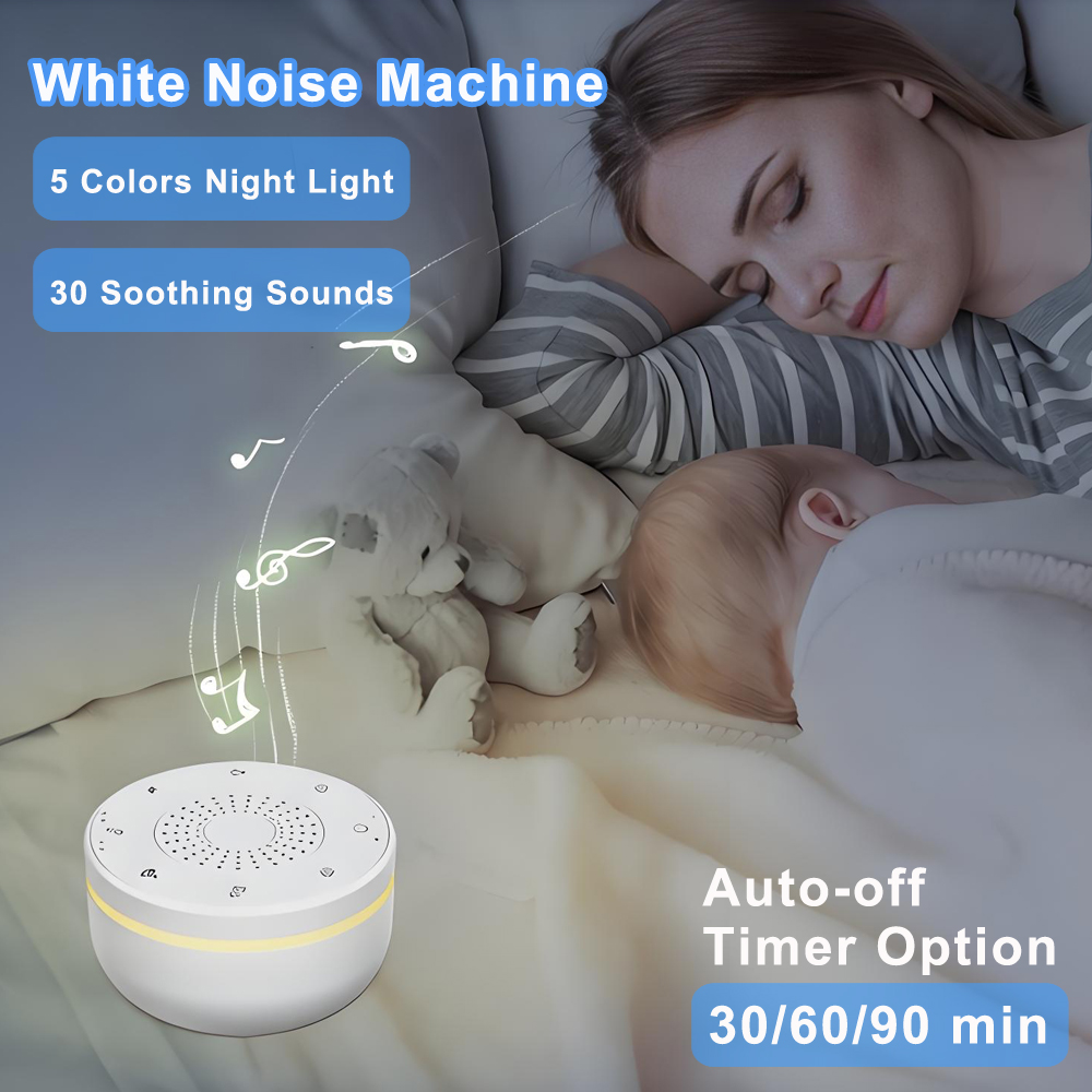 Máquina de Ruido Blanco para B - Baby Sound Machine White reseña y precio